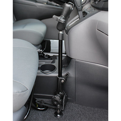 RAM Mounts RAM-316-HD-NBU – Montage-Basis, Aluminium, 1,5" Kugel, für Sitzschiene, Schwarz