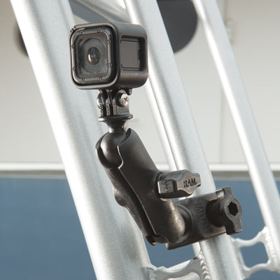 RAM Mounts RAP-B-400-GOP1U Lenkerhalterung – für GoPro Hero 1–9, GoPro Session, Garmin Virb u. a. – Schwarz
