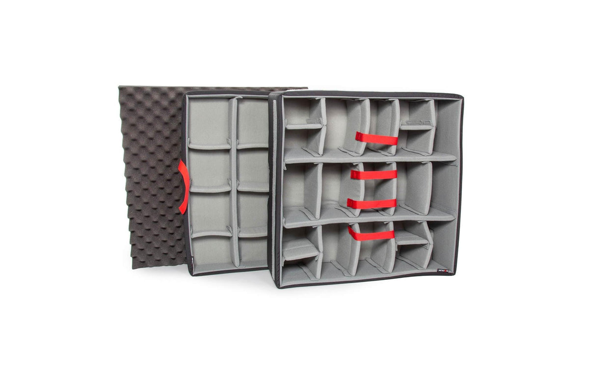 Nanuk NK-970 Kleinteilebox/-einsatz – mit Deckelschaum, Grau, Schaumstoff, für Nanuk 970