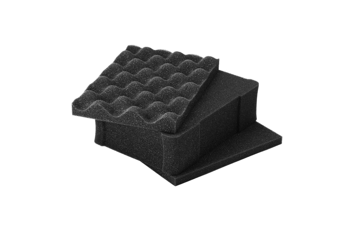 Nanuk NK-904 Schaumstoffeinsatz – 3-teilig, schwarz, Schaum, für Nanuk 904