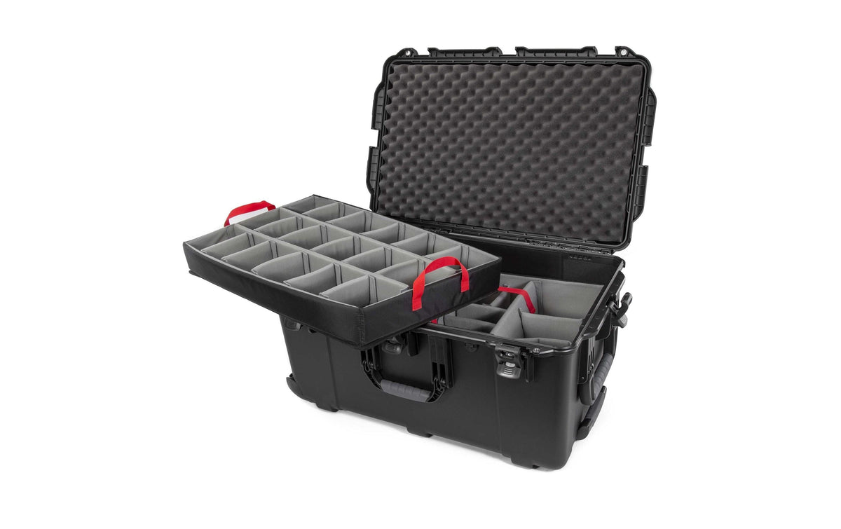 Nanuk Schutzkoffer 965 – 119,8 l, wasserdicht, Nylon, schwarz, 53,6 × 40,6 × 82,6 cm