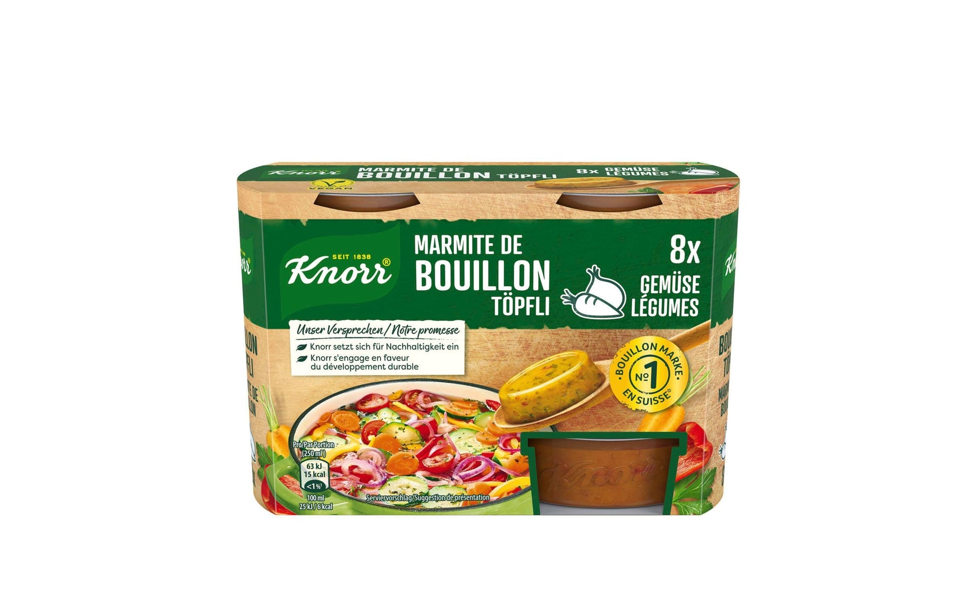 Knorr Gemüsebouillon Töpfli – 224 g