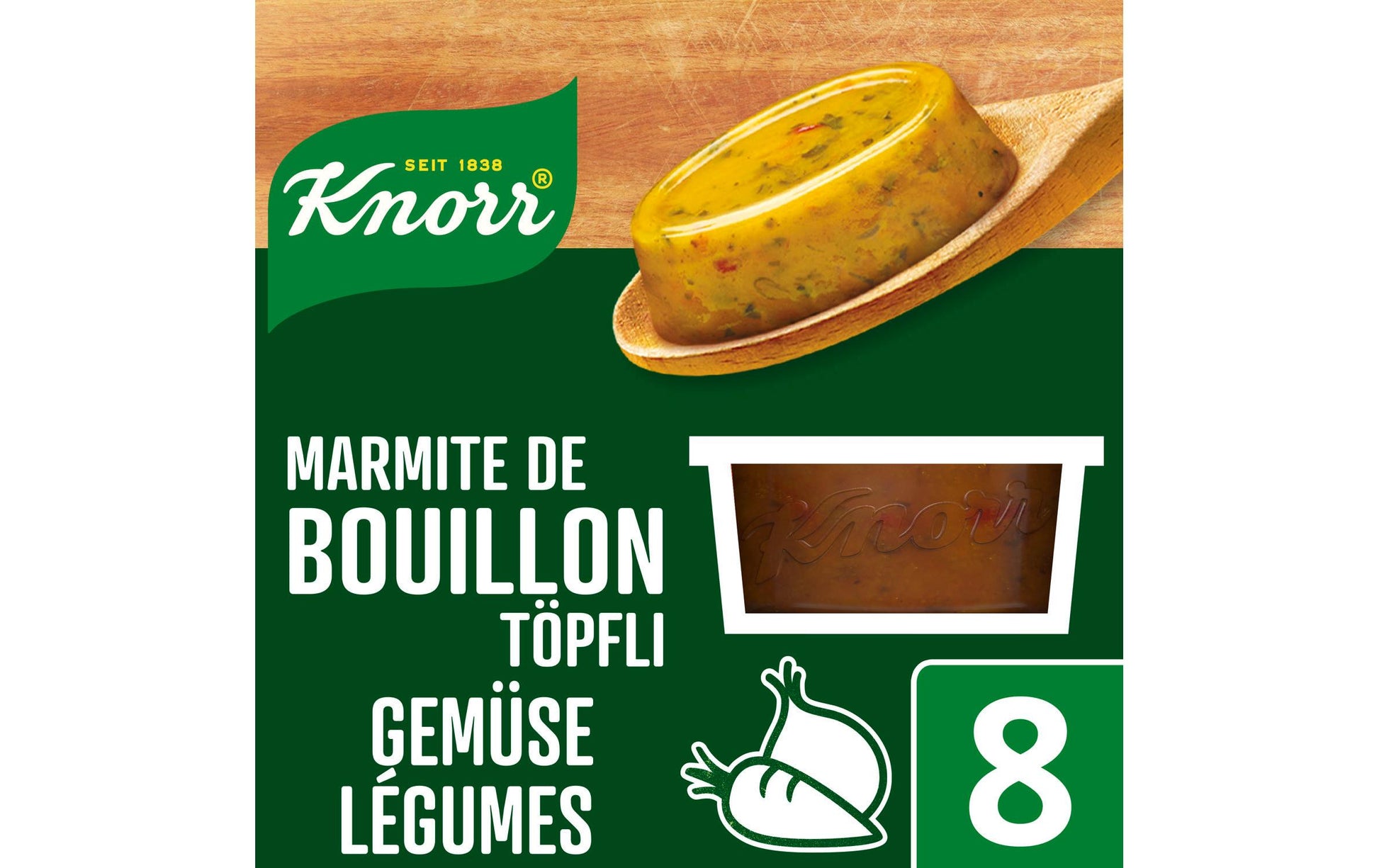 Knorr Gemüsebouillon Töpfli – 224 g