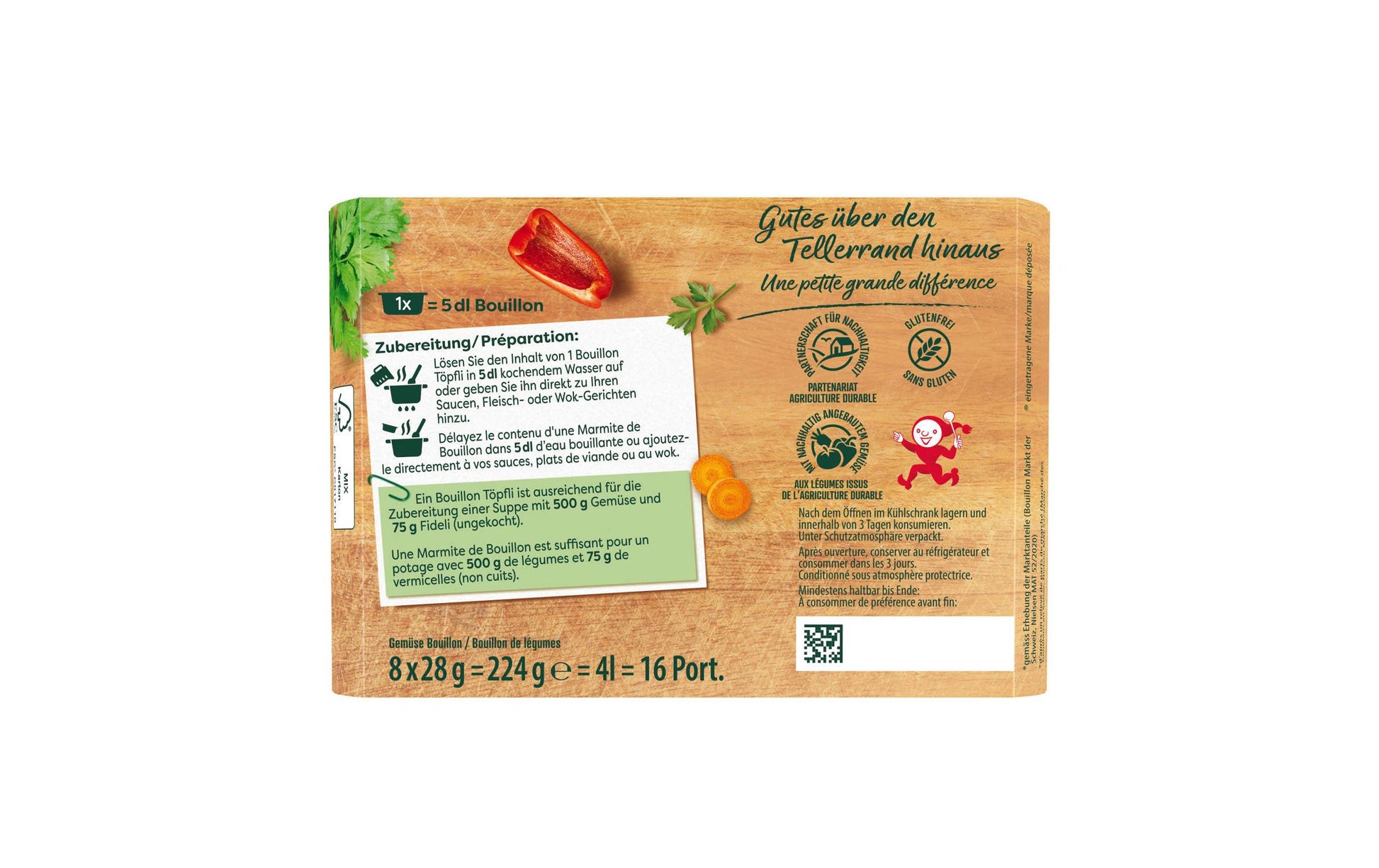 Knorr Gemüsebouillon Töpfli – 224 g