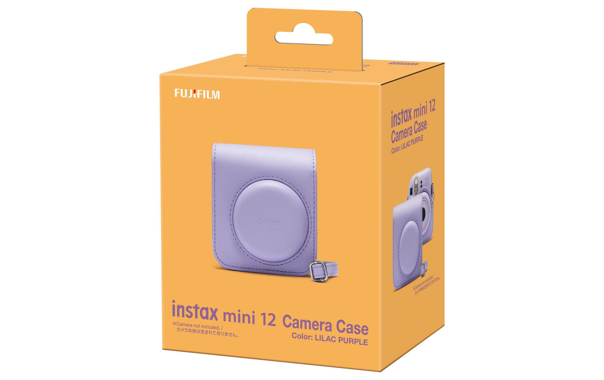Fujifilm Kameratasche – mit Schultergurt, staub- & kratzresistent – für Instax Mini 12 – Violett
