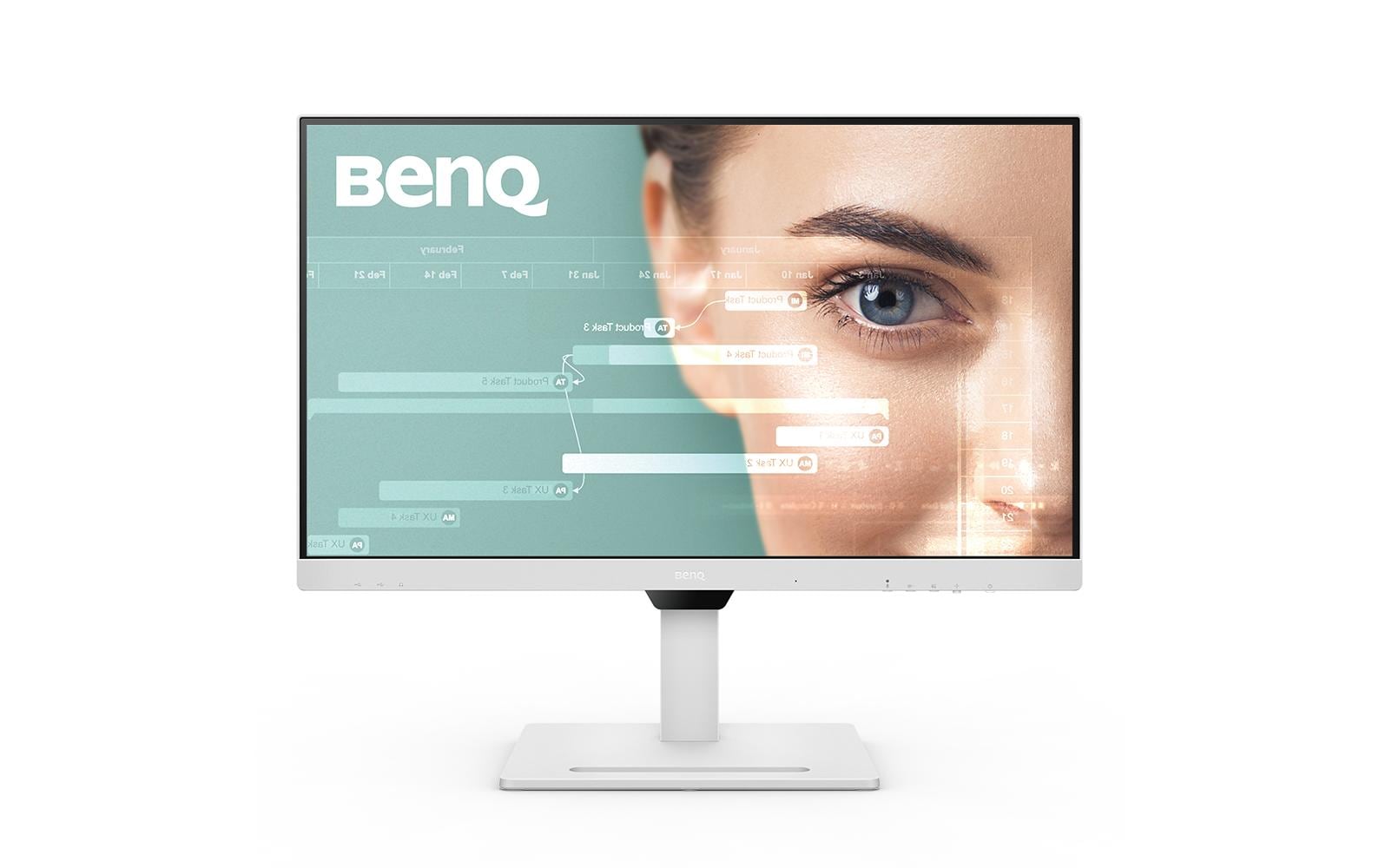 BenQ GW2790QT – Monitor, 27" WQHD (2560 × 1440), IPS, 350 cd/m², USB-C, Daisy Chain, VESA 100 × 100, Schwarz