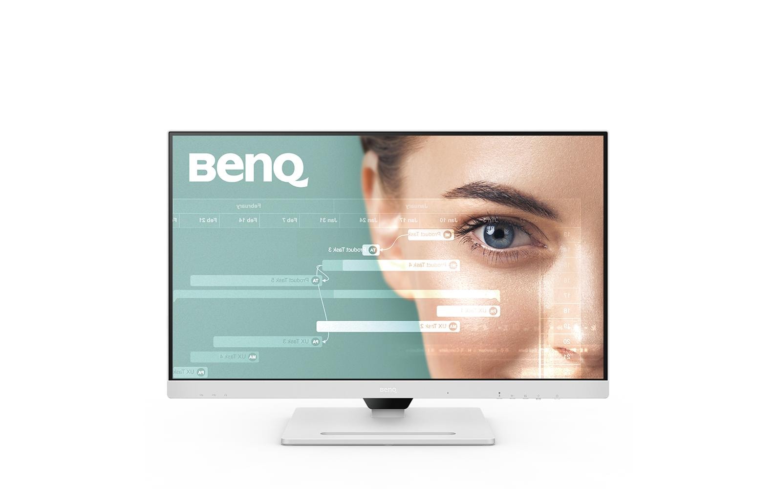 BenQ GW2790QT – Monitor, 27" WQHD (2560 × 1440), IPS, 350 cd/m², USB-C, Daisy Chain, VESA 100 × 100, Schwarz