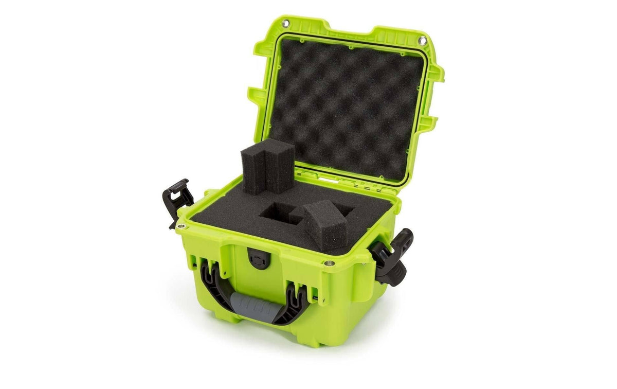 Nanuk Schutzkoffer 908 – 8,7 l, Kunststoff, Limette, 31,8 × 20,3 × 24,9 cm