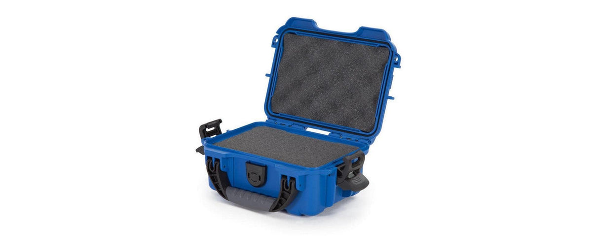 Nanuk Aufbewahrungsbox 903, 173 × 231 × 97 mm, Kunststoff, Blau, mit Schaum, IPX7