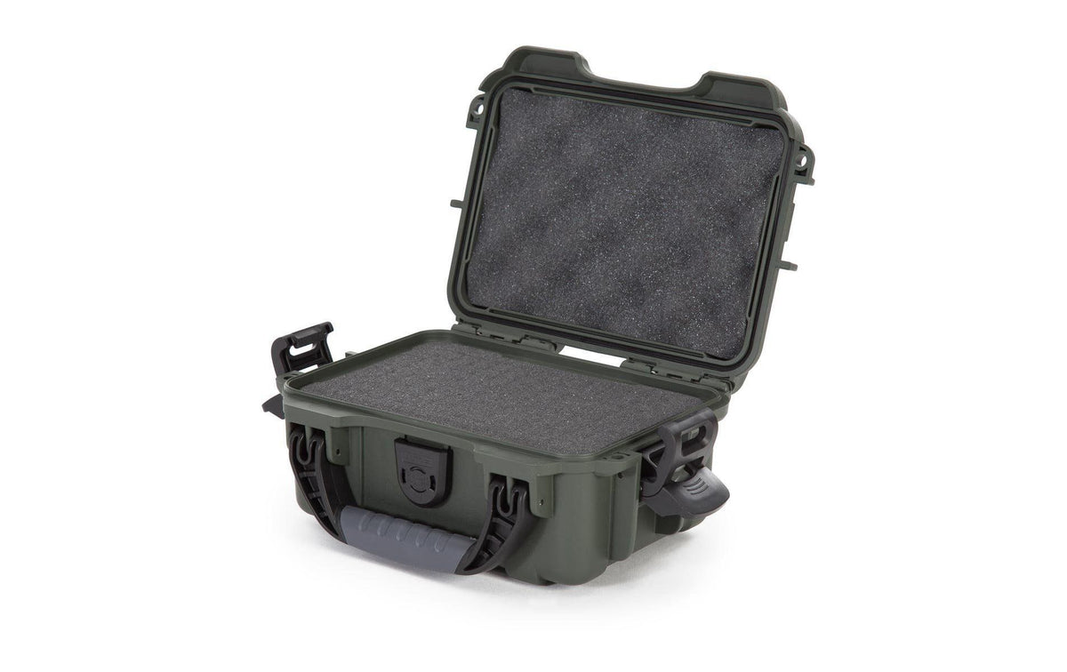 Nanuk Aufbewahrungsbox 903, 173 × 231 × 97 mm, 1,84 l, Kunststoff, Oliv, mit Schaum