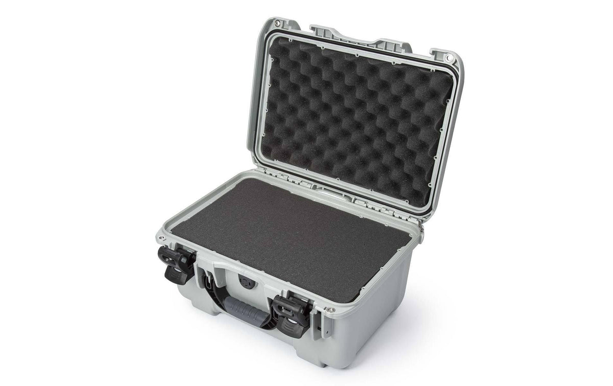 Nanuk Schutzkoffer 918 – 23,3 l, Kunststoff, Silber, 32,8 × 23,6 × 42,9 cm