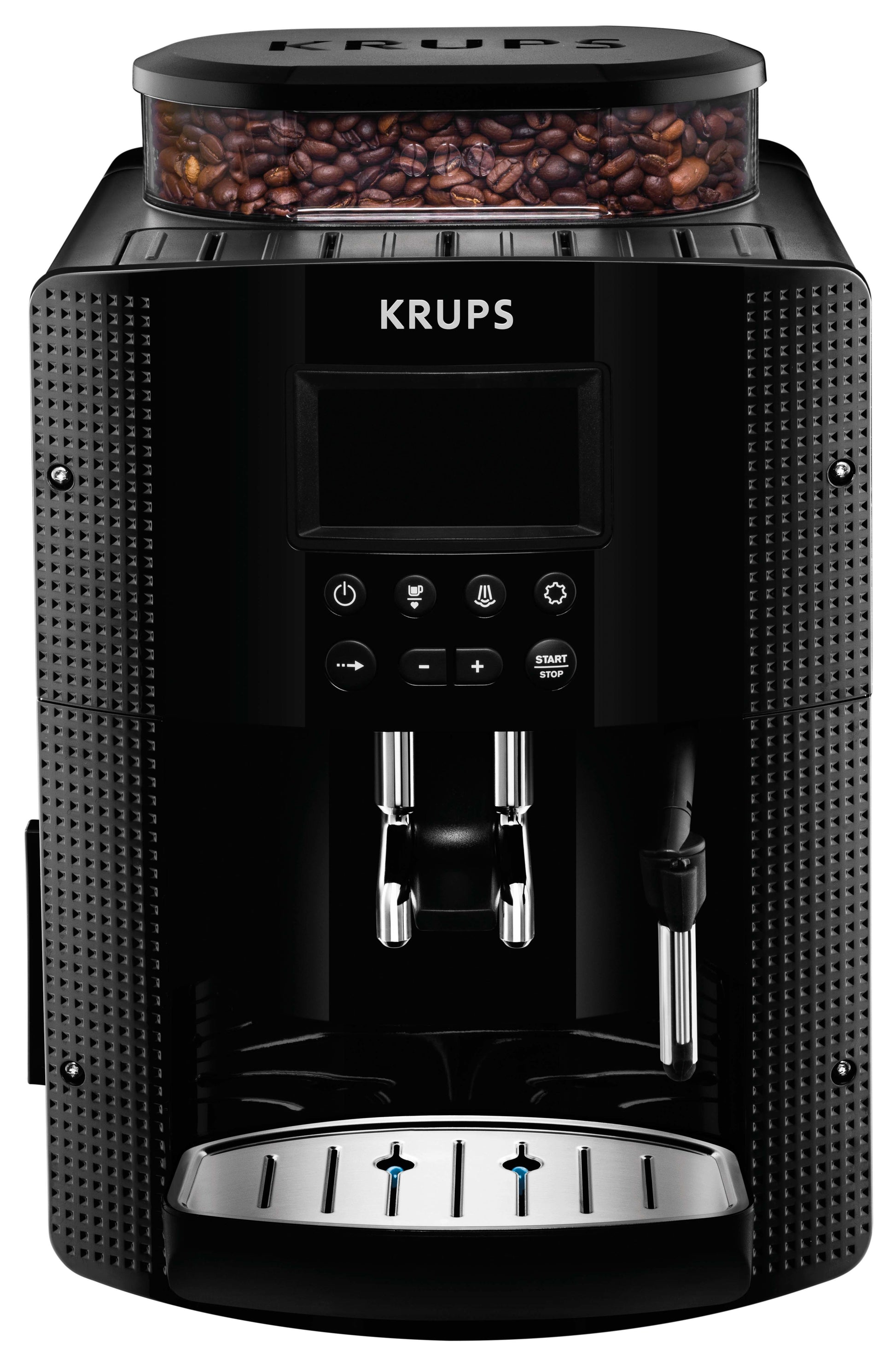 Krups EA8150 Kaffeevollautomat – 1,7 l, 260 g Bohnenbehälter, 15 bar, Milchaufschäumer