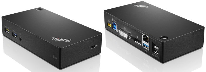 Lenovo ThinkPad USB 3.0 Ultra Dockingstation – USB-A, 1× DP, 1× HDMI, 3,5 mm Audio, GbE, für Windows