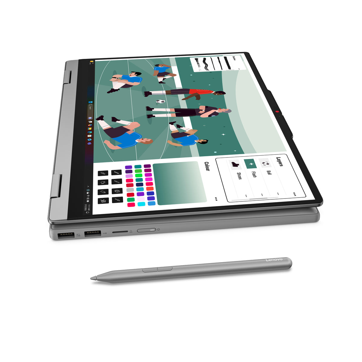 Lenovo Ideapad 5 2-In-1 14Agp11 – 14" WUXGA OLED Touch, Ryzen AI 7 445, 16 GB, 512 GB SSD, Win 11 Home