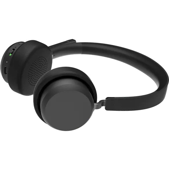 Lenovo Duo Headset – Over-Ear – Bluetooth 5.3, klappbares Boom-Mikrofon – Schwarz – bis 31 h