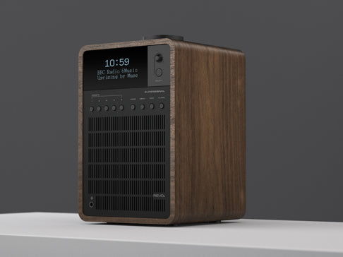 Revo SuperSignal – DAB-/Internetradio – Tischradio – DAB+, UKW, Bluetooth – Braun