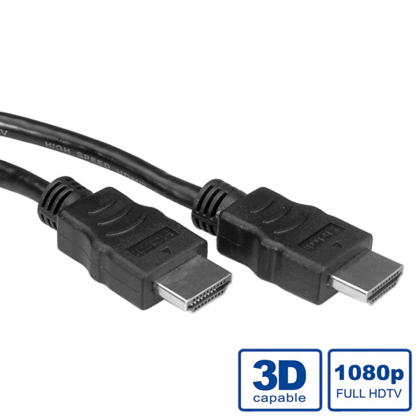 VALUE HDMI Kabel (A–A, M–M) 1080p 60 Hz – 7,5 m – Ethernet