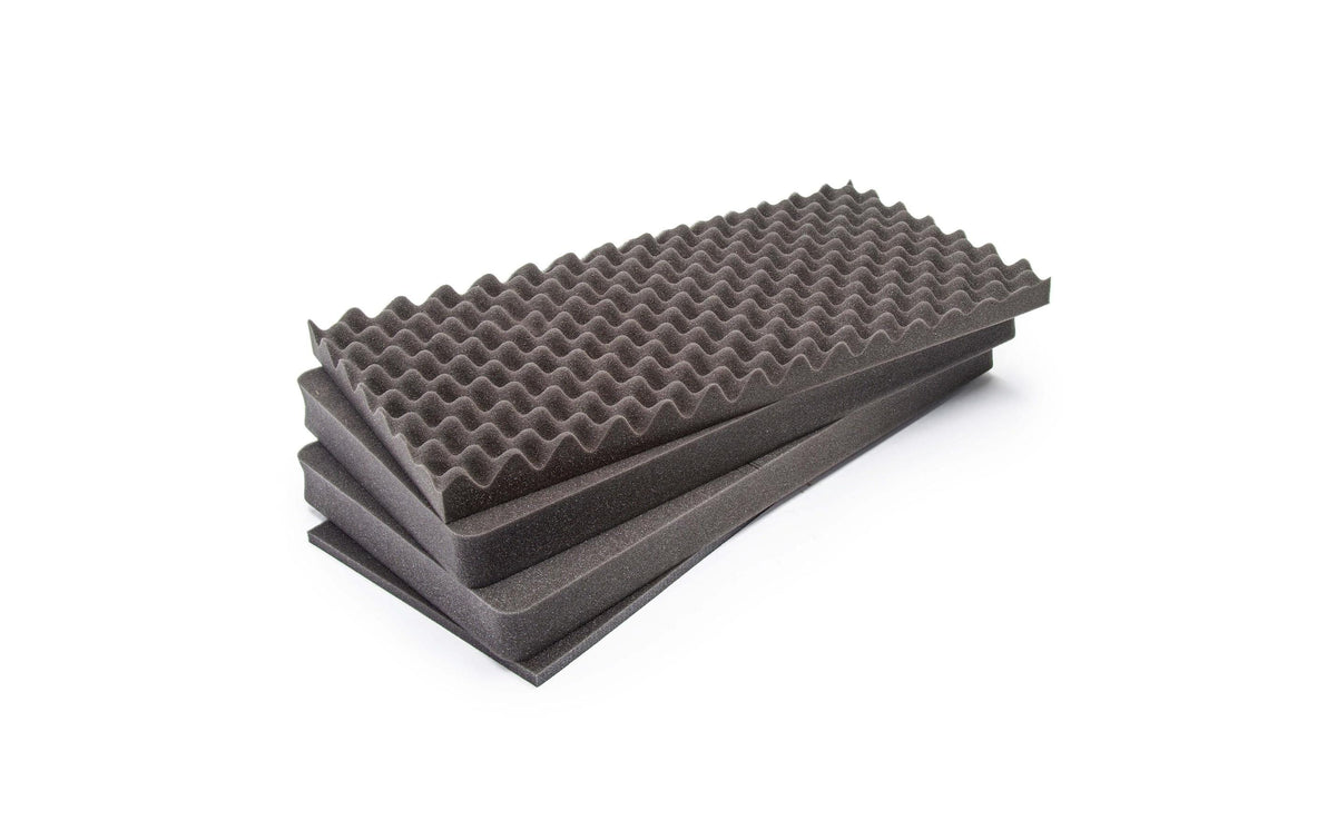 Nanuk NK-980-FOAM Schaumstoffeinsatz – 4-teilig, grau, Schaum, für Nanuk 980