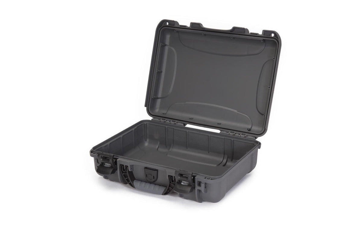 Nanuk Schutzkoffer 910 – 8,2 l, Hartschale, Graphit, 36,3 × 12,0 × 28,2 cm
