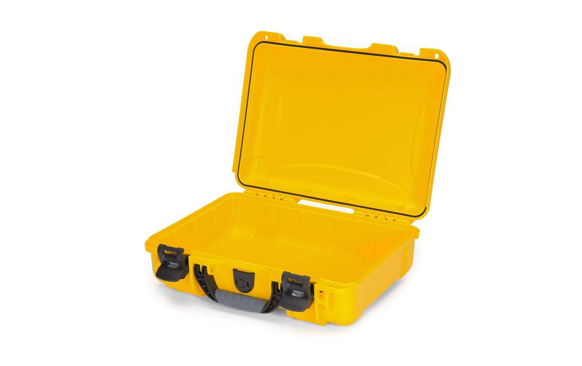 Nanuk Schutzkoffer 910 – 8,2 l, Kunststoff, Gelb, 36,3 × 12 × 28,2 cm