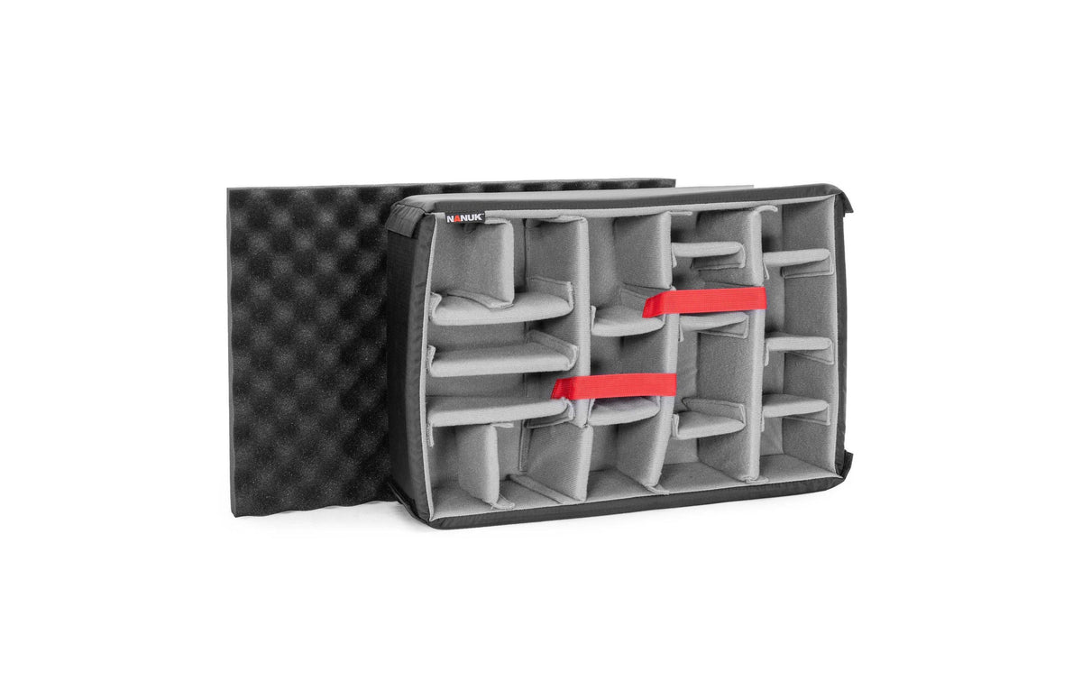 Nanuk NK-940 Schaumstoffeinsatz – Grau, B 470 × H 114 × T 330 mm, für Nanuk 940