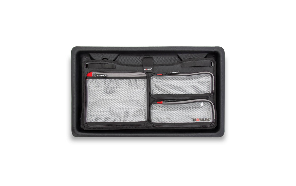 Nanuk Deckel-Organizer/Einsatz – für NANUK 938 – 572 × 343 mm – schwarz