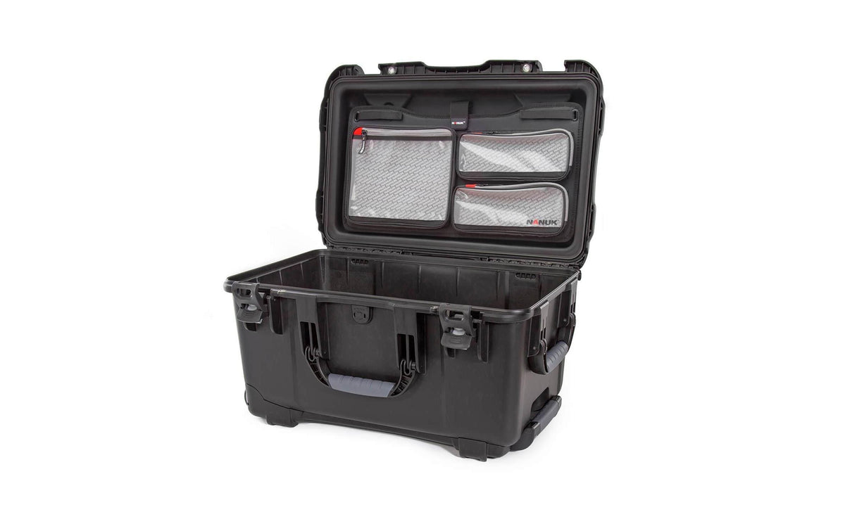 Nanuk Deckel-Organizer/Einsatz – für NANUK 938 – 572 × 343 mm – schwarz