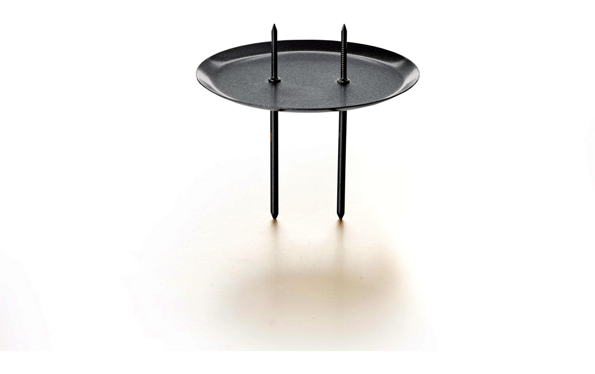 Balthasar Kerzenständer – Metall, Silber – Ø 7,5 cm – 4-teilig