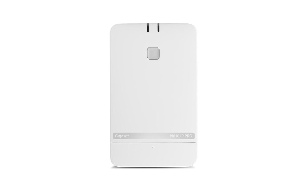 Gigaset N610 IP PRO – DECT IP-Basisstation, PoE, LAN (RJ-45), Weiss