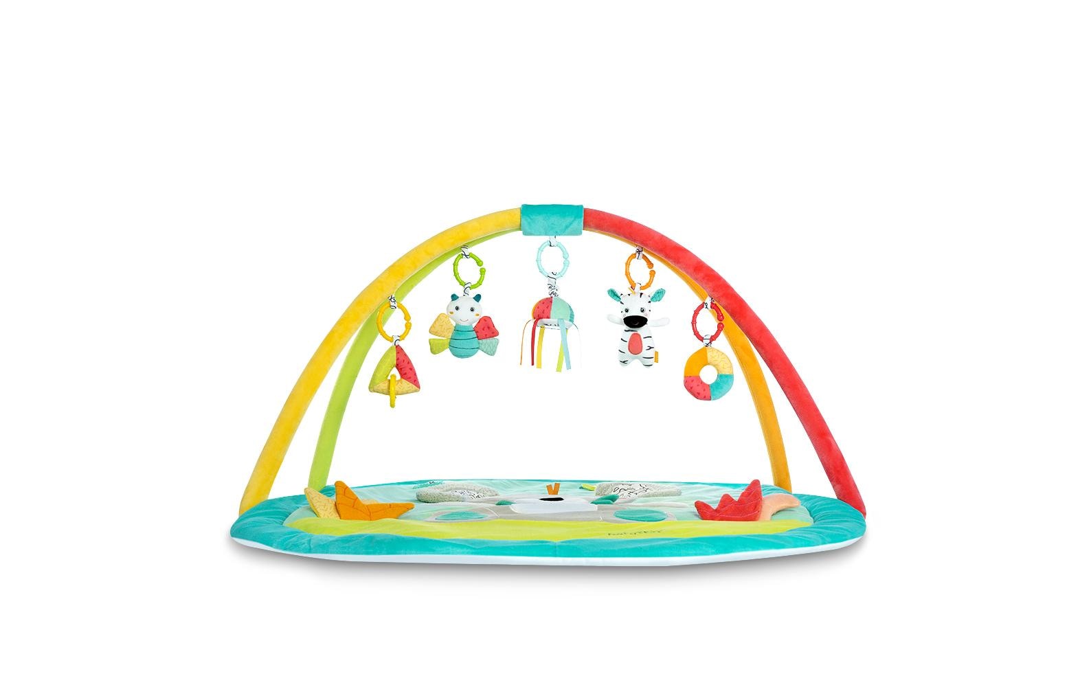 Fehn Babyspielmatte – Koala – 85 × 100 cm – Mehrfarbig – 1 Stück – Ab 0 J. – Plüsch