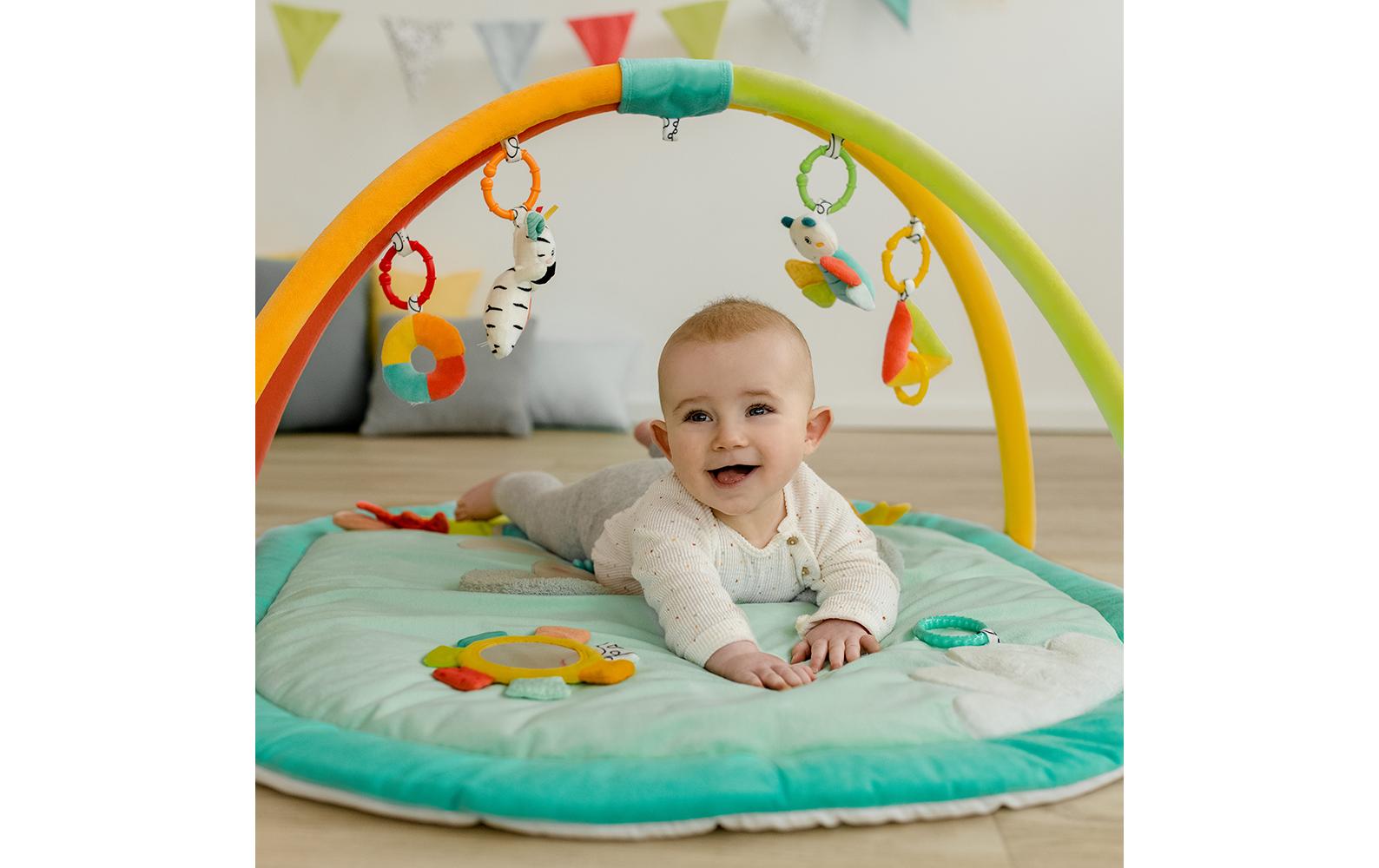 Fehn Babyspielmatte – Koala – 85 × 100 cm – Mehrfarbig – 1 Stück – Ab 0 J. – Plüsch