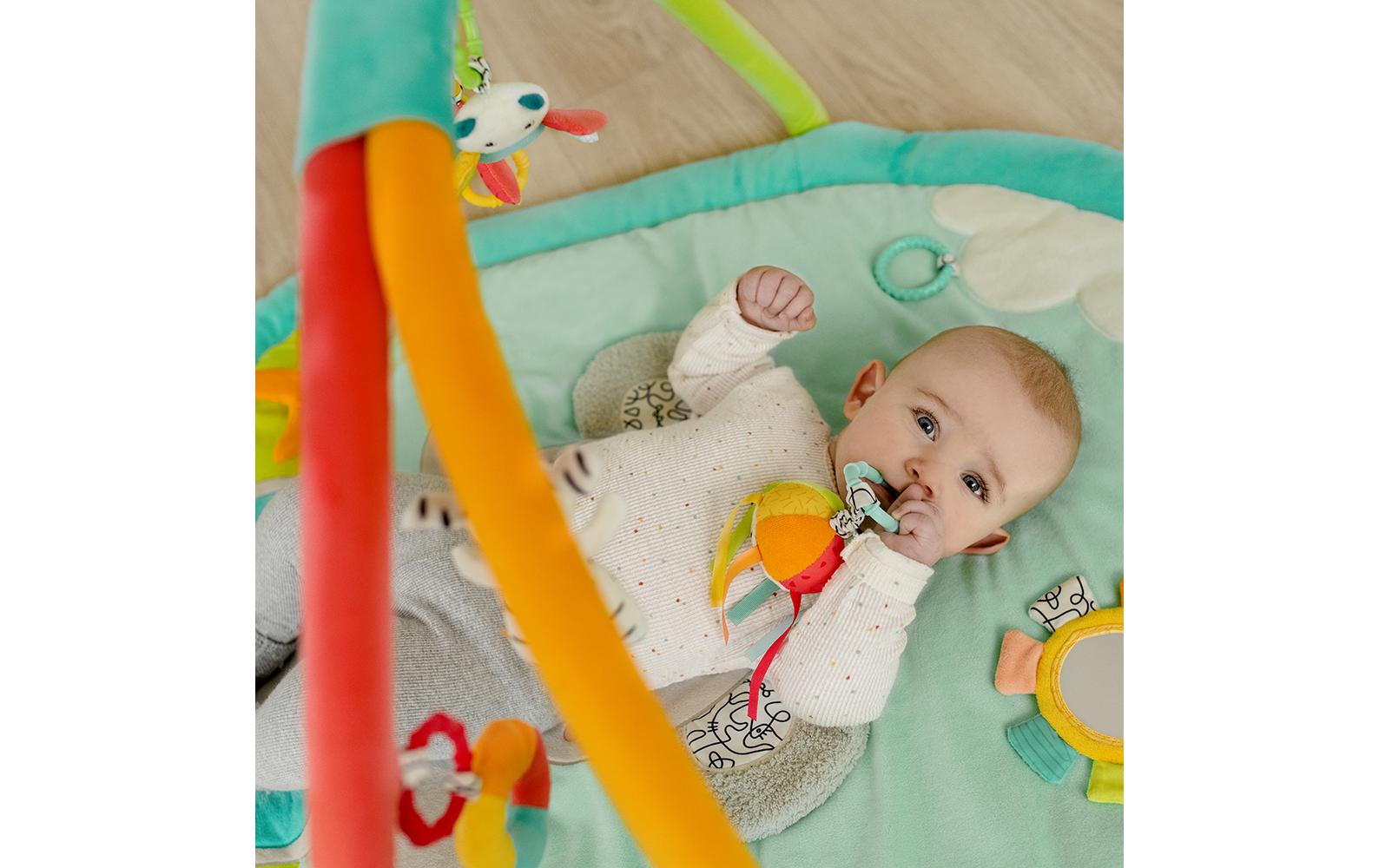 Fehn Babyspielmatte – Koala – 85 × 100 cm – Mehrfarbig – 1 Stück – Ab 0 J. – Plüsch