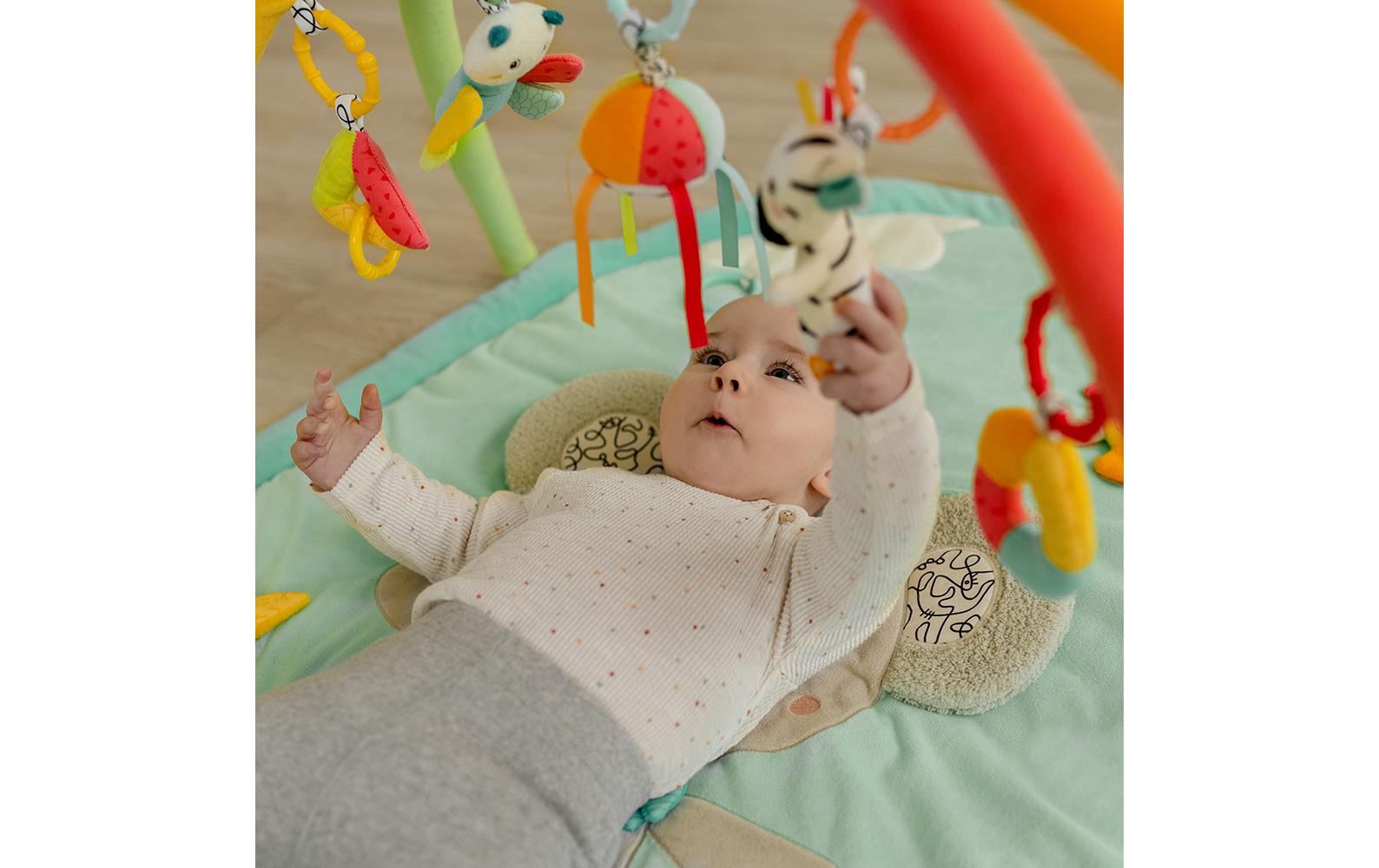 Fehn Babyspielmatte – Koala – 85 × 100 cm – Mehrfarbig – 1 Stück – Ab 0 J. – Plüsch