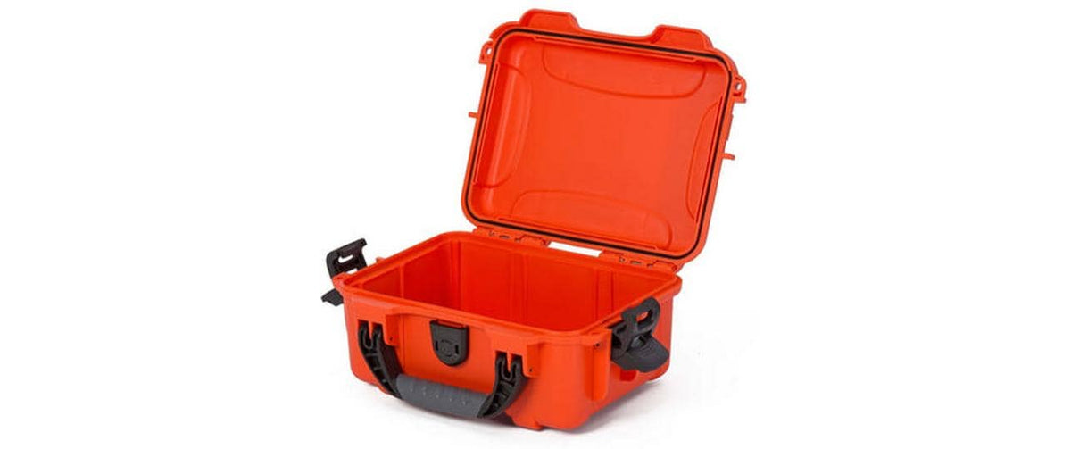 Nanuk Kunststoffkoffer 904, leer, 201 × 259 × 114 mm, Kunststoff, orange