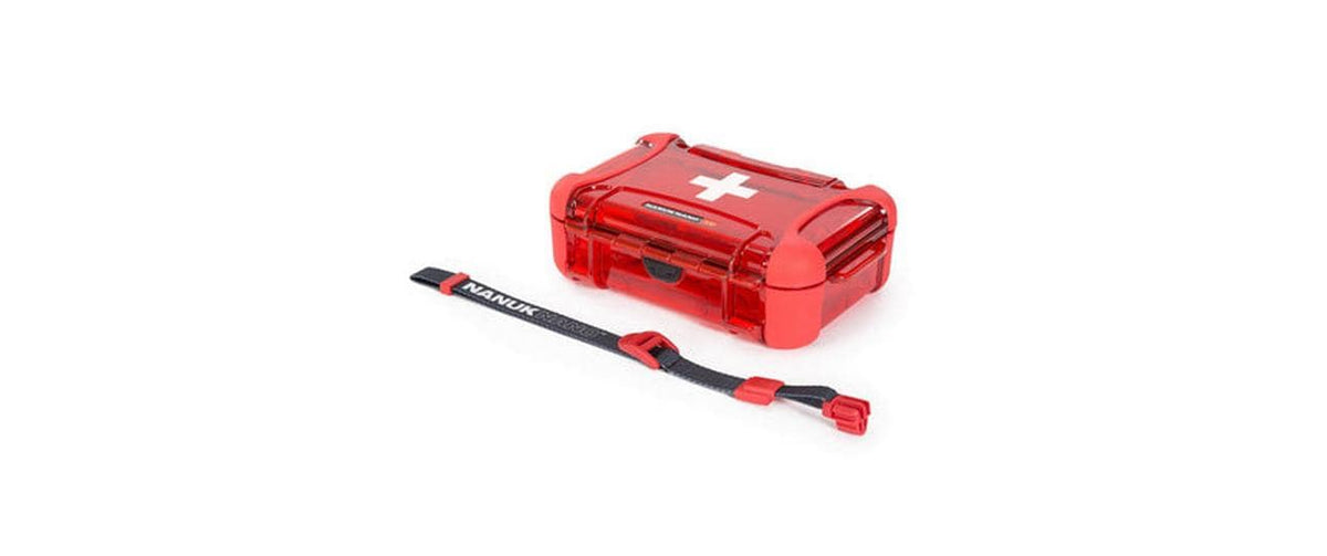 Nanuk Nano Case 330 – Erste-Hilfe (leer), Rot