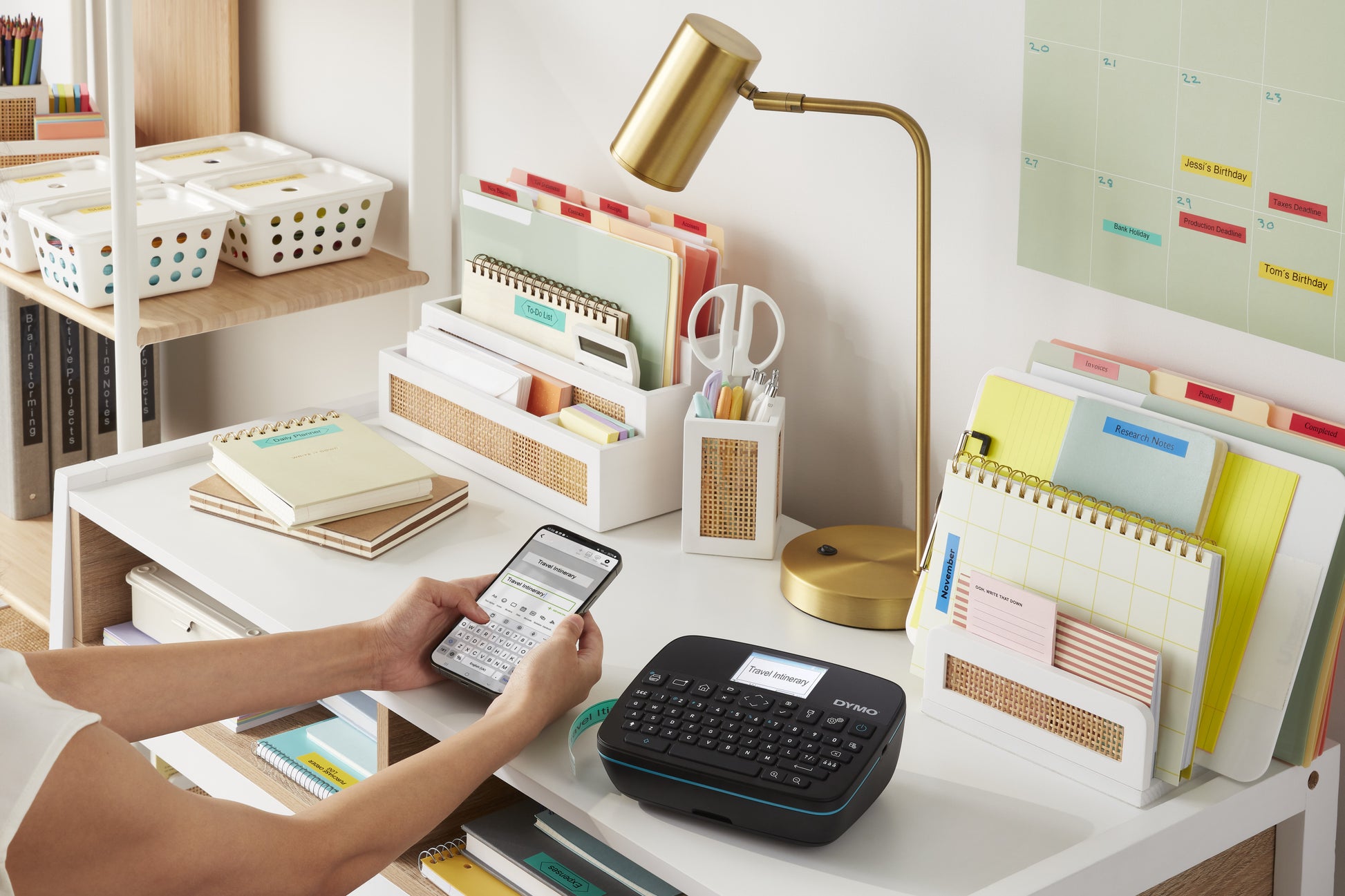 DYMO LabelManager 640CB – Beschriftungsgerät, QWERTY-Tastatur