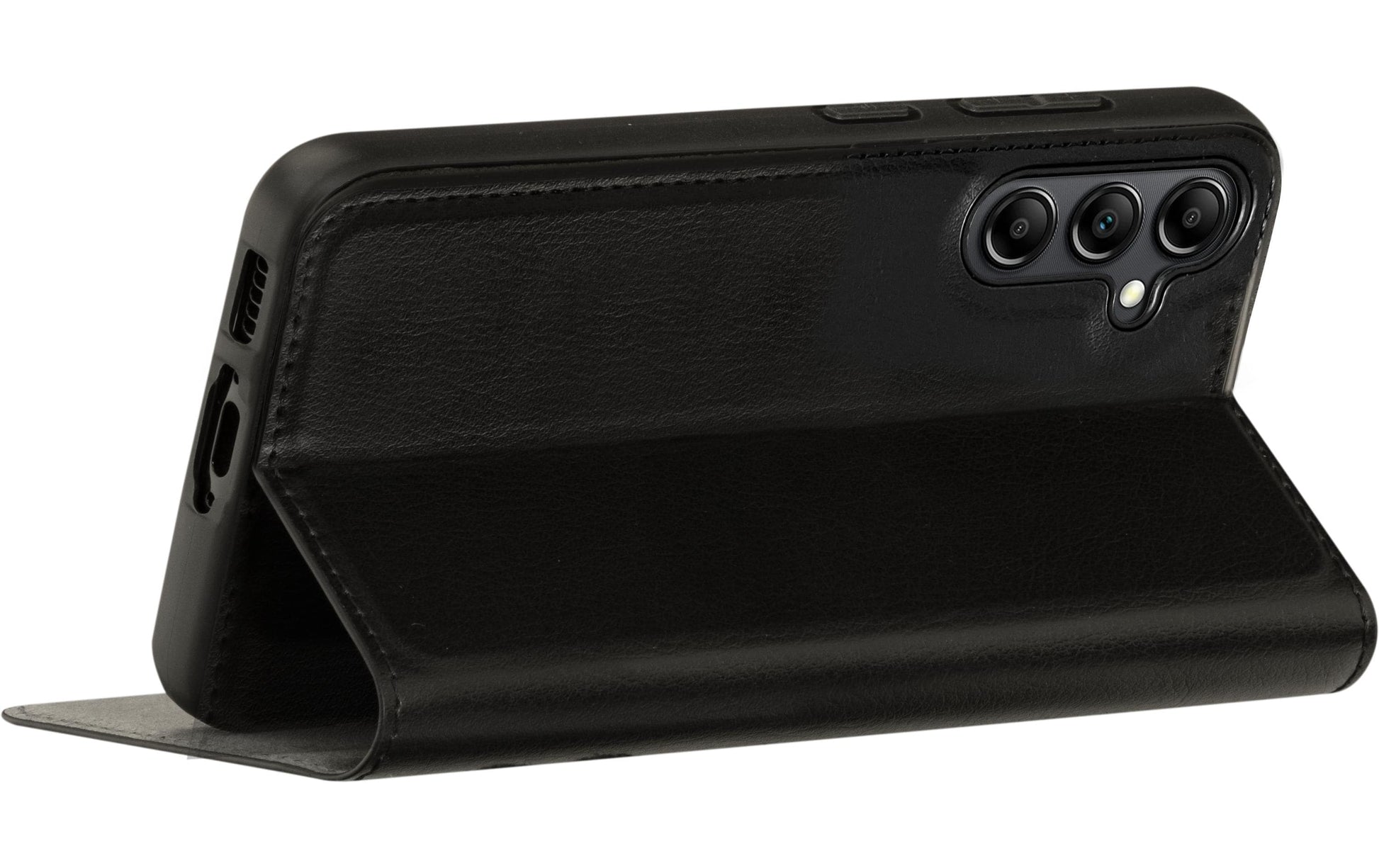 dbramante1928 Oslo Wallethülle – für Samsung Galaxy A14, mit Ständer, 3 Kartenfächer, PU, Schwarz