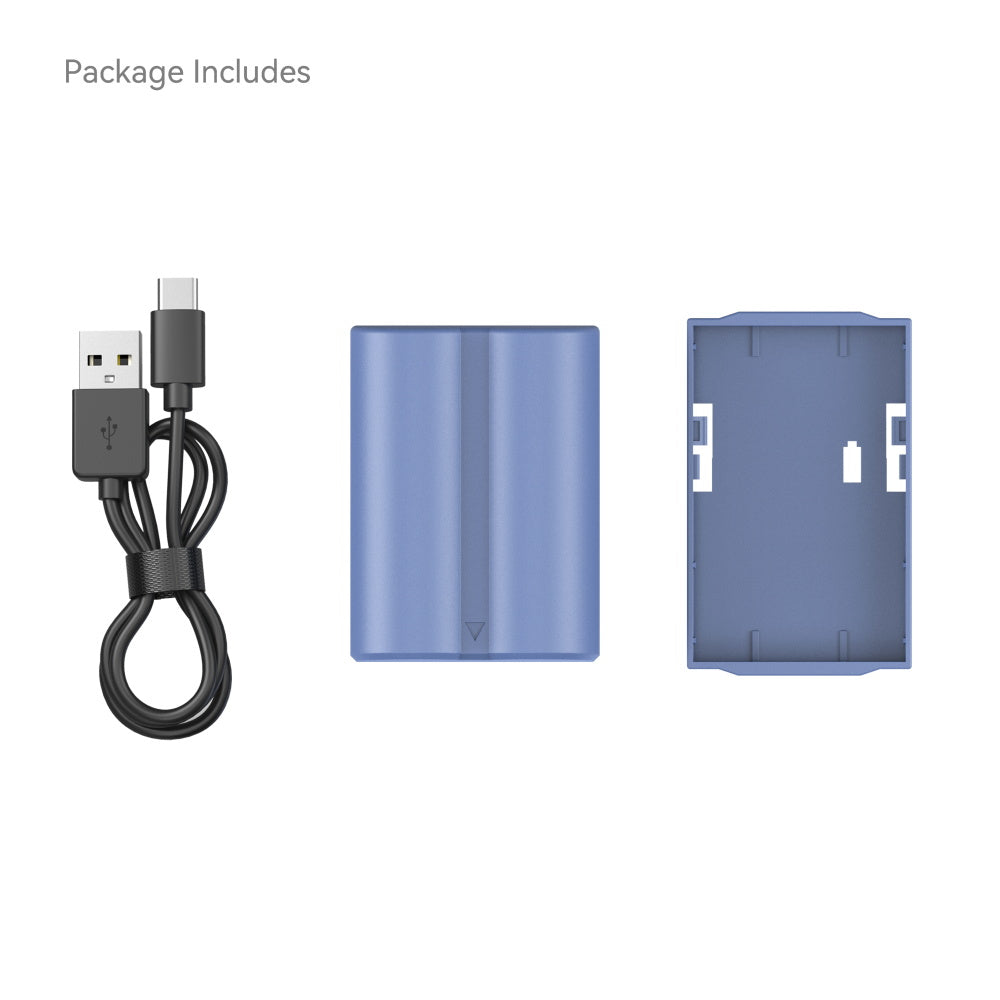 SmallRig NP-W235 Akku – 2400 mAh, 7,2 V, 5 A – für Fujifilm XT-4, GFX-100S, GFX50S und andere – Blau