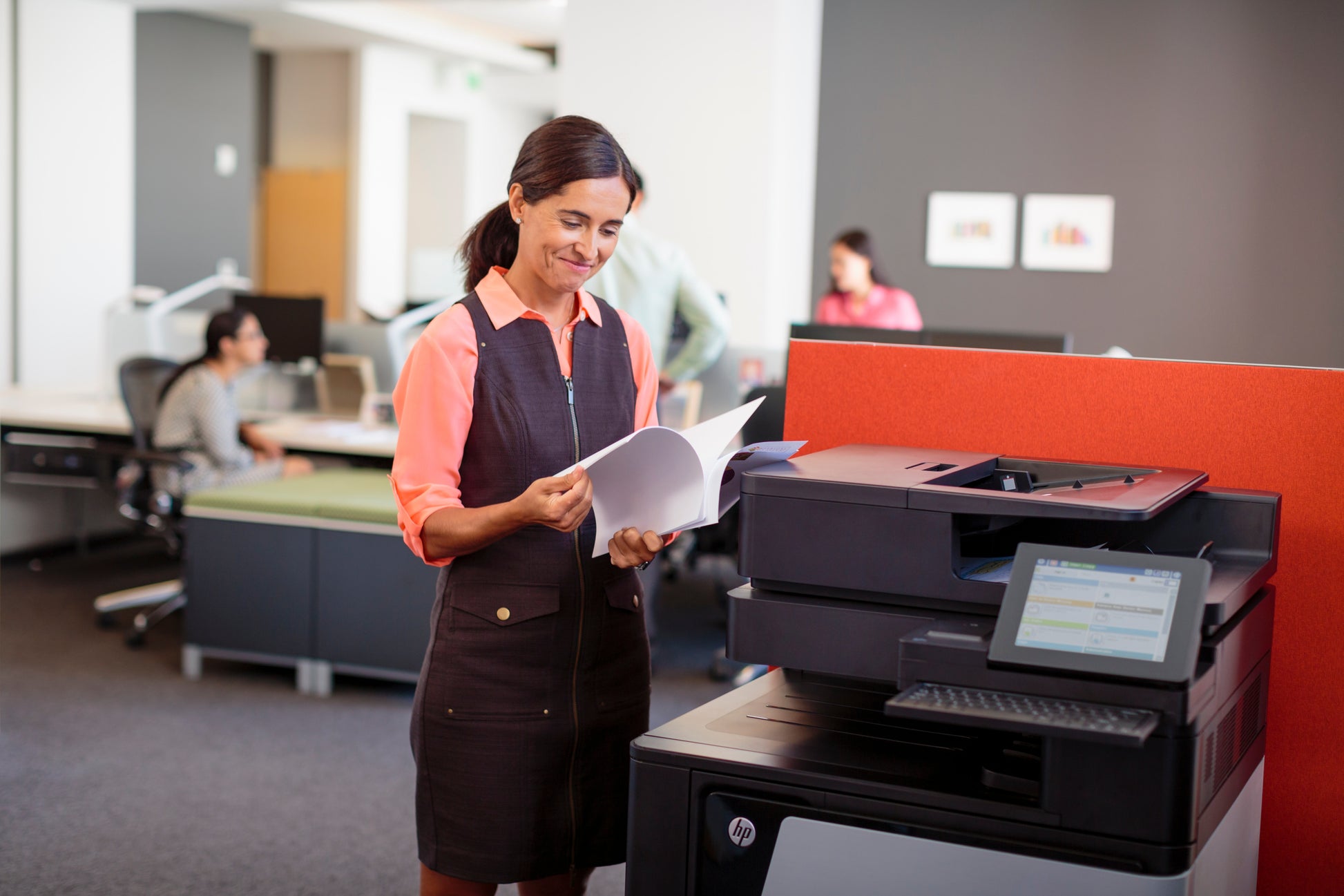 HP COLOR LASERJET EP FLOW M880Z+ – Farbiges Laser-MFP