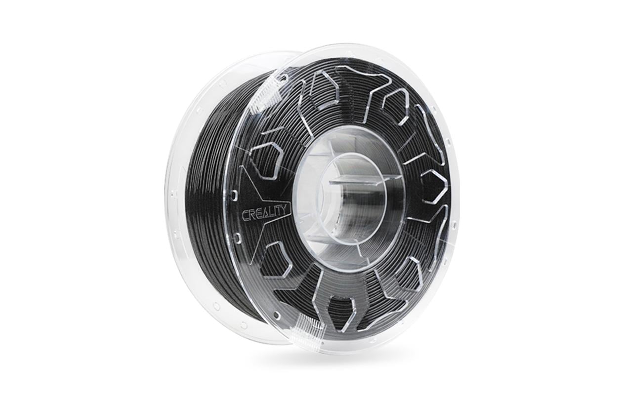 Creality 3D-Drucker-Filament PLA (Carbon) 1,75 mm Schwarz, 1 kg – für Creality 3D