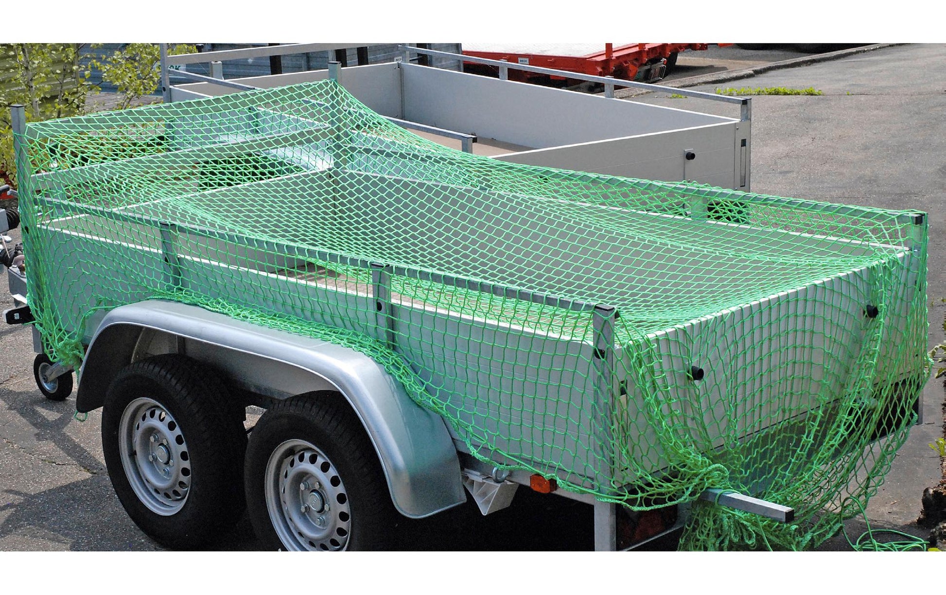 Meister Verpackungsnetz – Maschenweite 45 mm, 3 mm – 2'500 × 4'000 mm – knotenlos, elastisches Seil
