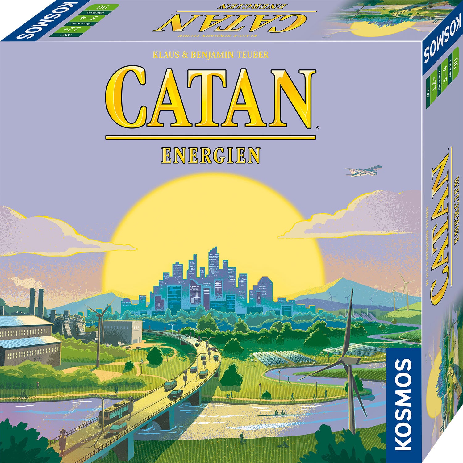 Kosmos Catan Energien – Brettspiel, 3–4 Spieler, ab 12 Jahren, 90 Min., DE