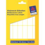 AVERY Zweckform Haftetiketten – rechteckig 76 × 19 mm, weiss, 324 Stk.
