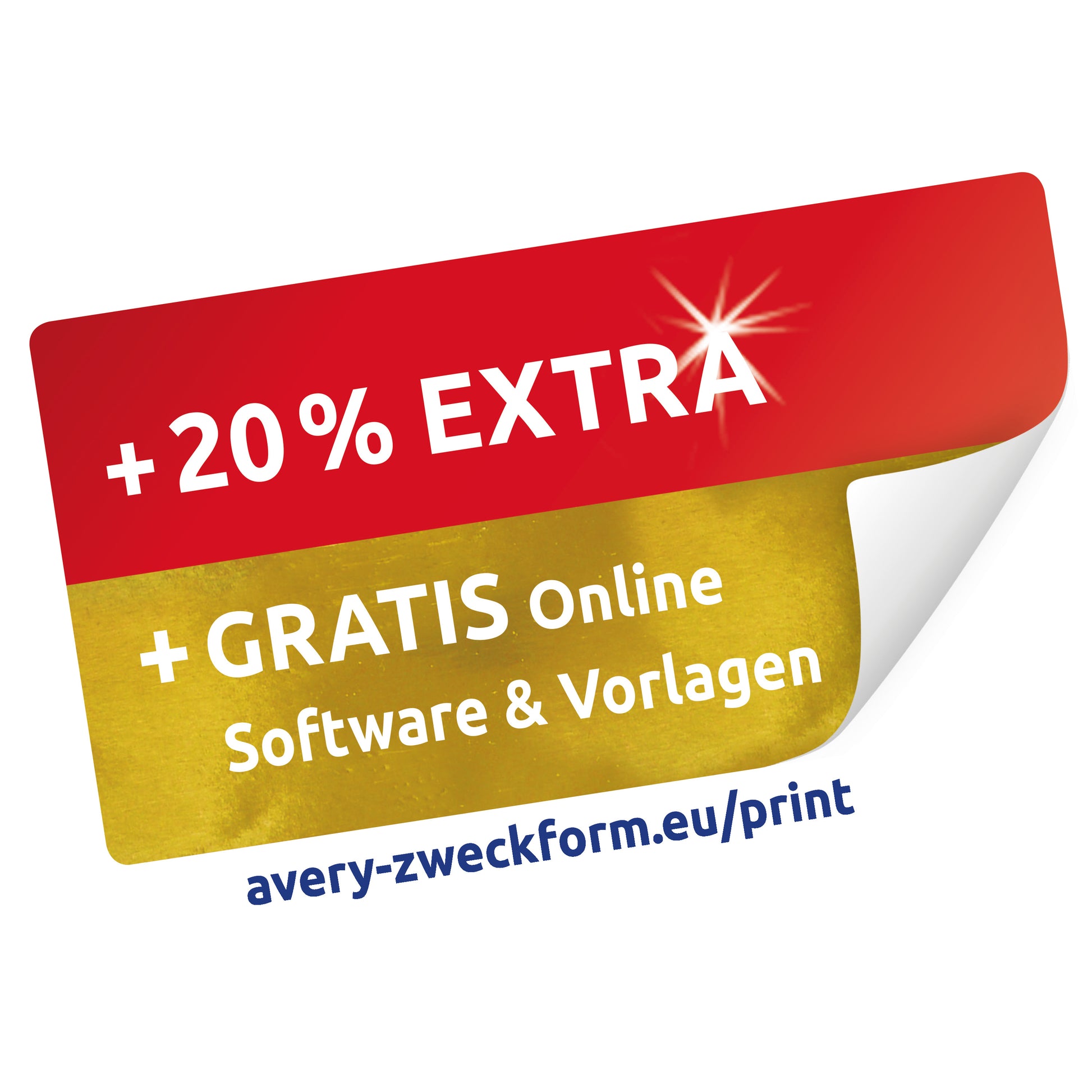 AVERY Zweckform – Etiketten A4 70 × 36 mm – weiss – permanent haftend – Laser/Inkjet – 30/Stück, 24 Blätter