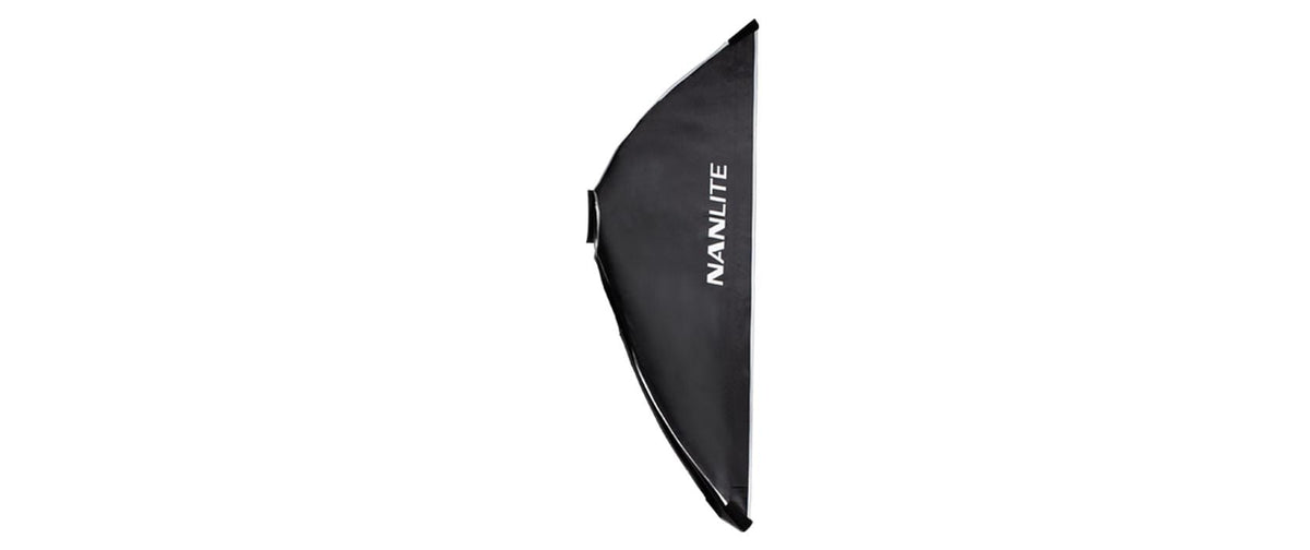 Nanlite SB-AS-110X45 – Asymmetrische Softbox 45×110 cm, Schwarz
