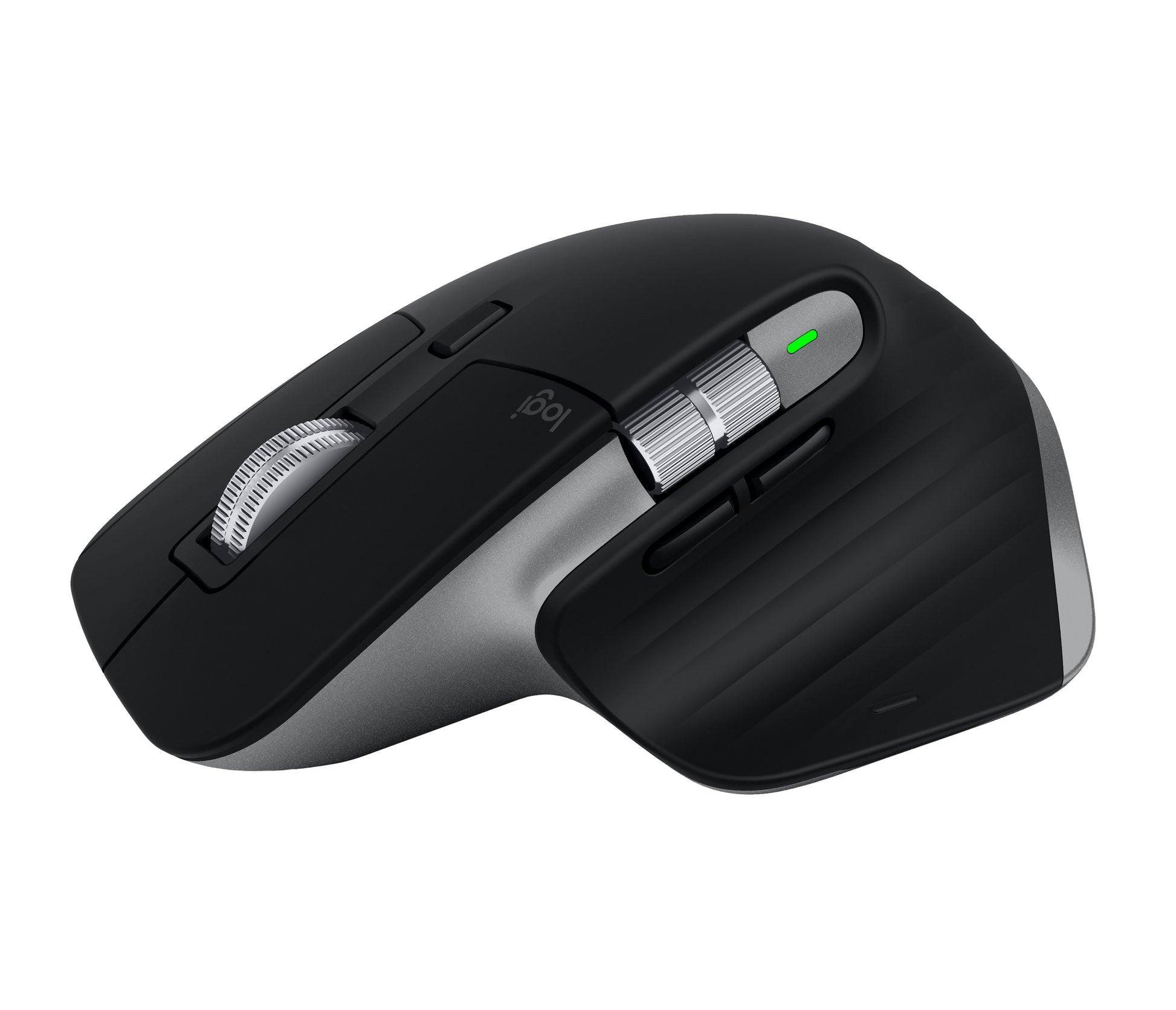 Logitech MX Master 3S für Mac Ergonomische Maus – kabellos, USB-A, 8'000 dpi, 7 Tasten, für Rechtshänder, grau