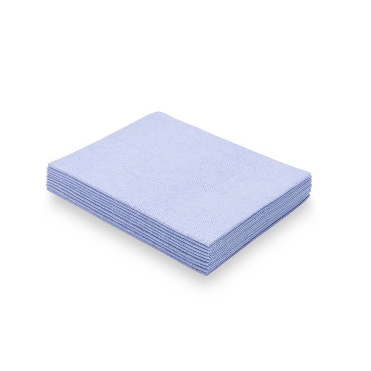 MicroNet Einweg-Reinigungstuch Mini – Vlies (65% Mikrofaser, 35% Viskose) – 40 × 30 cm – blau – 10 Stk.