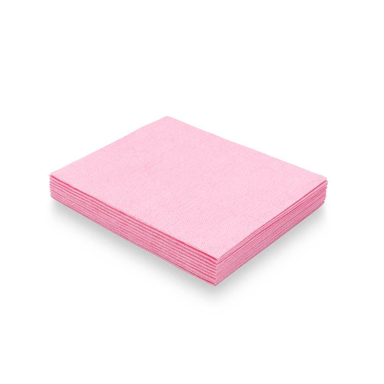 MicroNet Einweg-Reinigungstuch Mini – Vlies, 65% Mikrofaser, 35% Viskose – 40 × 30 cm – rosa – 10 Stk.