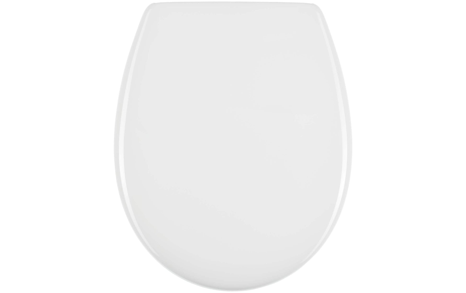 Diaqua WC-Sitz – Polypropylen, weiss, mit Deckel, mit Absenkautomatik, rund, 36,2 × 43,4 cm