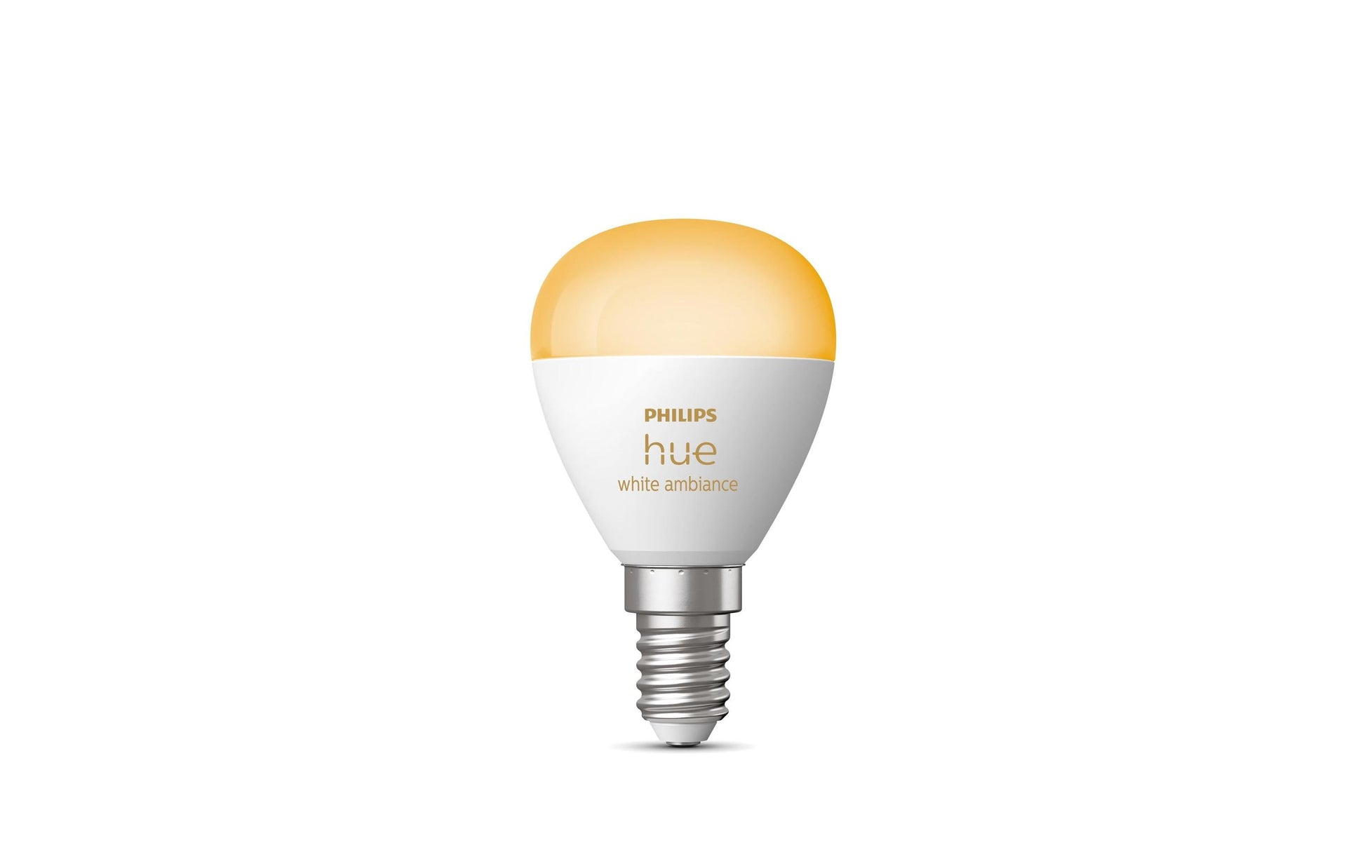 Philips by Signify Philips Hue Smart-Leuchtmittel E14 White Ambiance – 470 lm, 2200–6500 K/mehrfarbig, App-Steuerung, dimmbar
